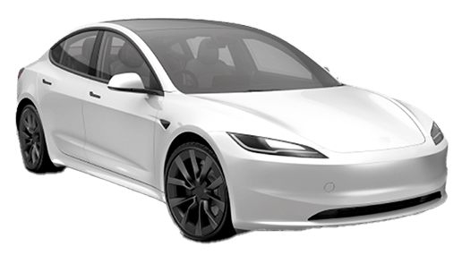 reserva carro tesla blanco png