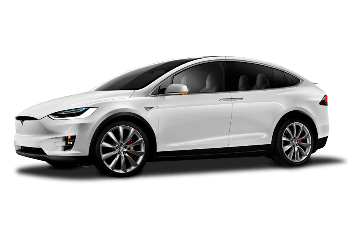 tesla blanco de lado imagen png